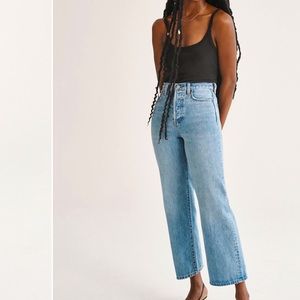 Denim Forum Farrah High Rise Wide Leg